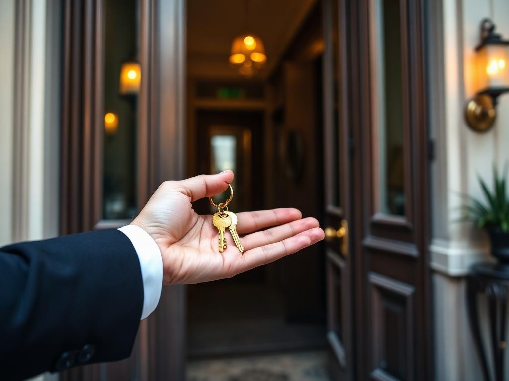 Check-in et check-out d'une location Airbnb